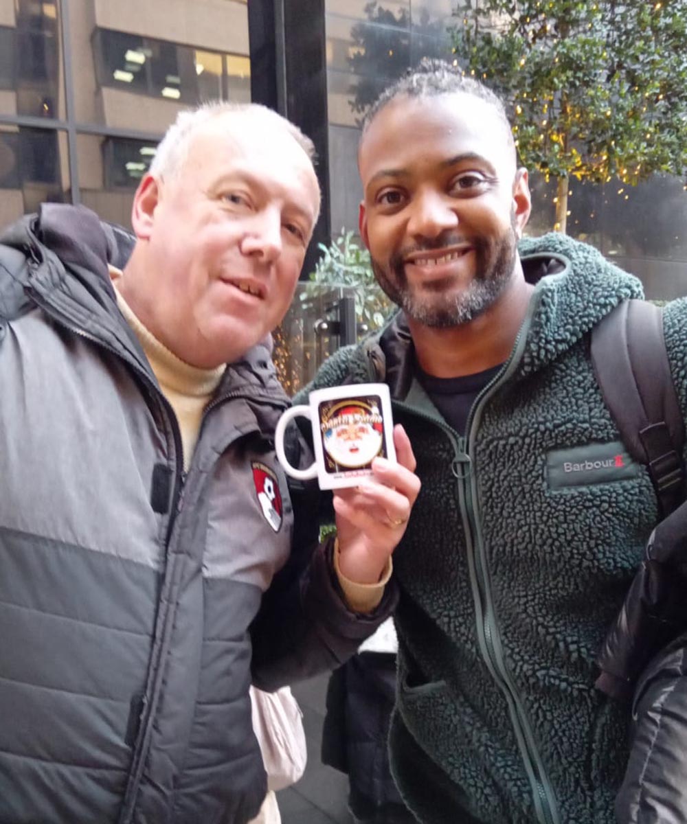 JB - Santa Radio Celebrity Guest Mugshot