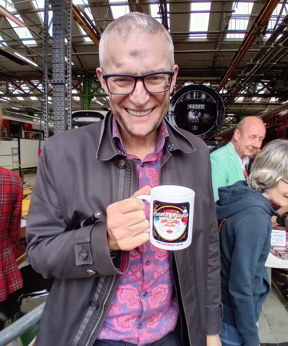 Jeremy Vine - Santa Radio Celebrity Guest Mugshot