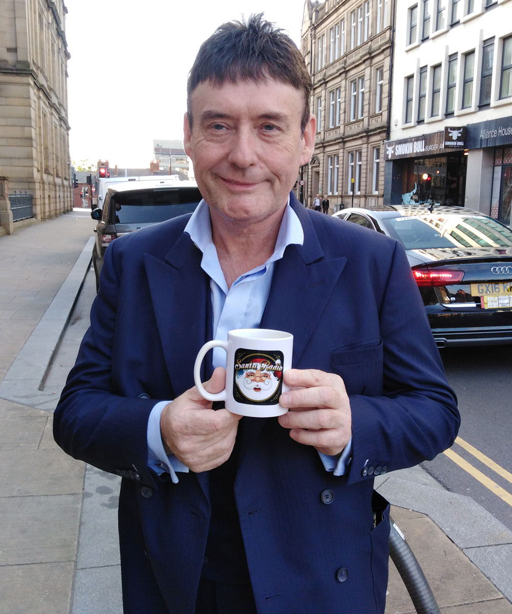 Jimmy White - Snooker Player - Santa Radio Mugshot