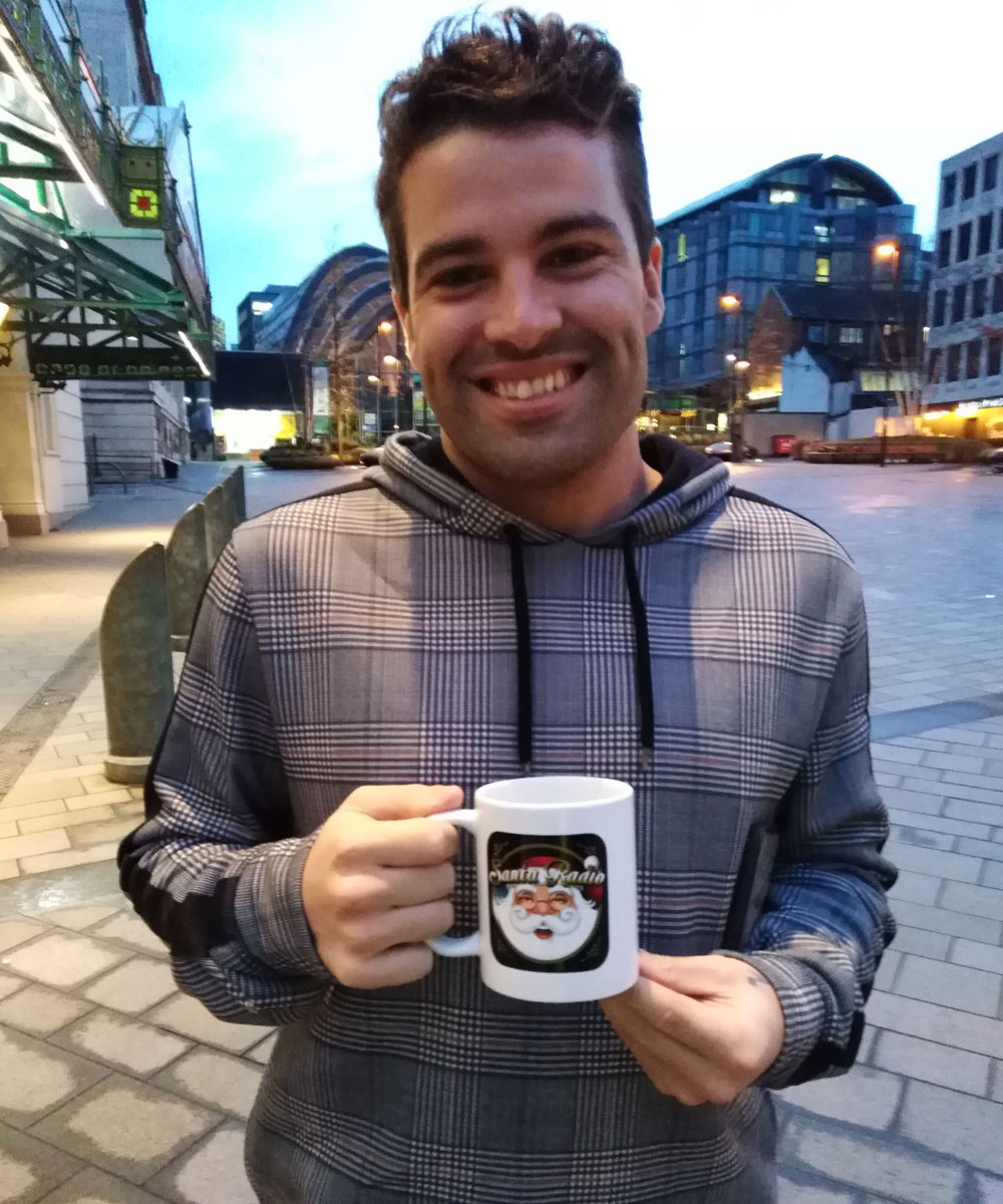 Joe McElderry - Singer & Songwriter - Santa Radio Mugshot