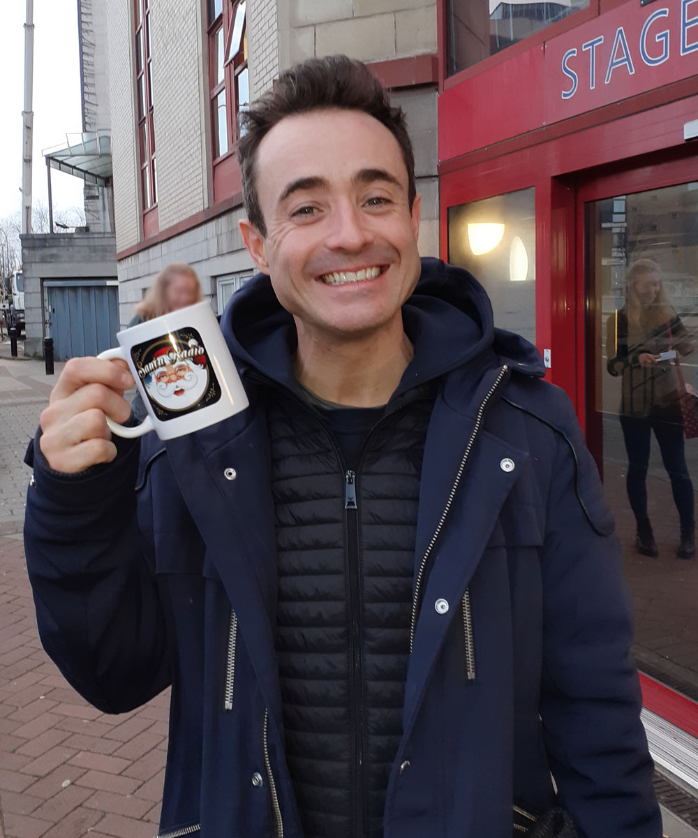 Joe McFadden - Actor - Santa Radio Mugshot