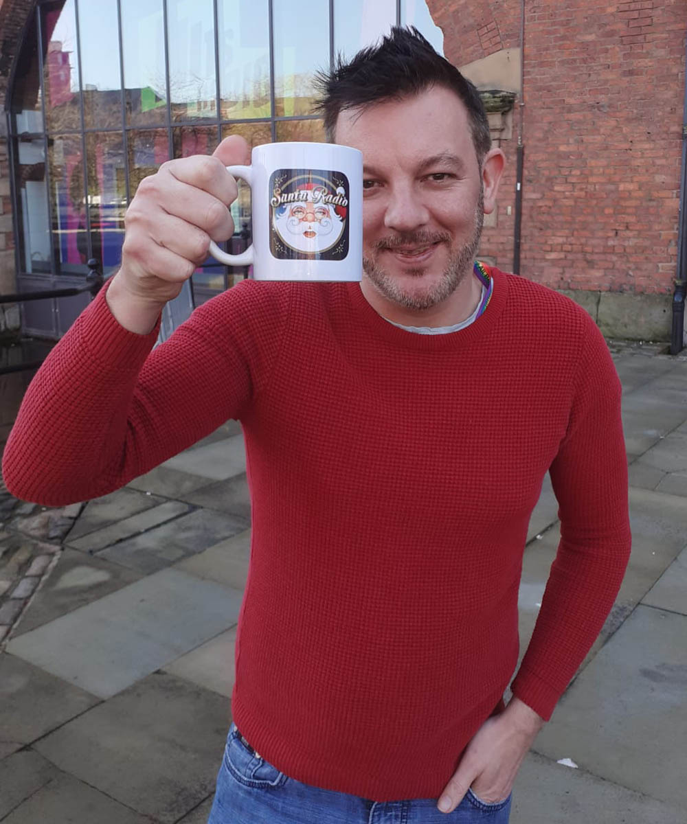 Joel Ross Radio Presenter - Santa Radio Celebrity Mugshots