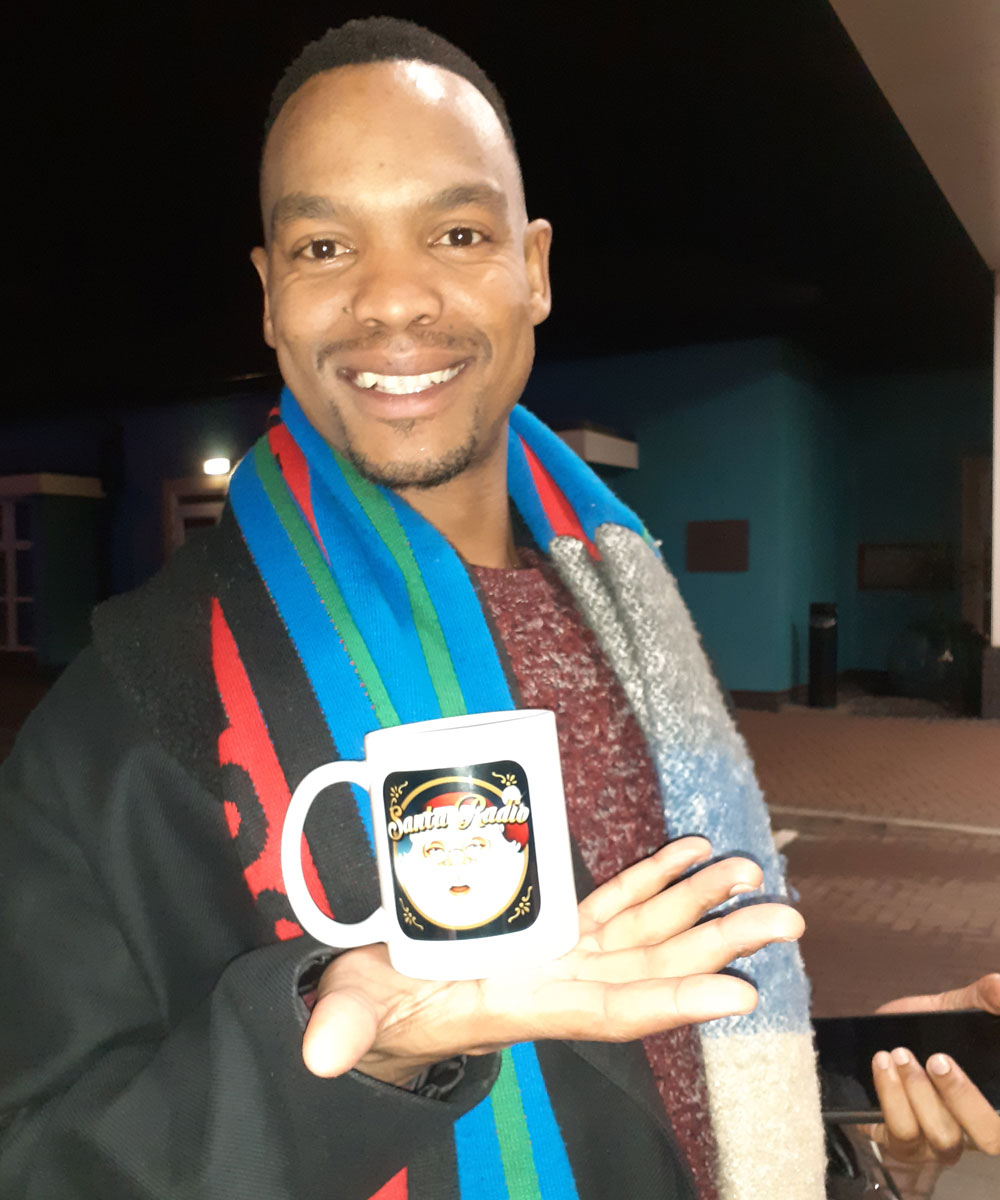 Johannes Radebe - Professional Dancer - Santa Radio Mugshot