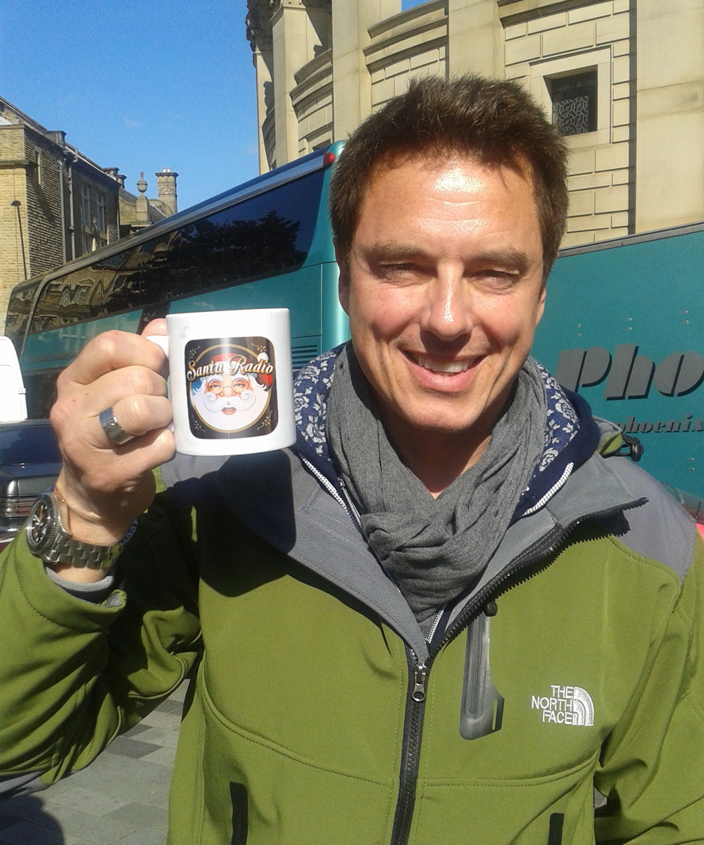 John Barrowman Actor - Santa Radio Celebrity Mugshots