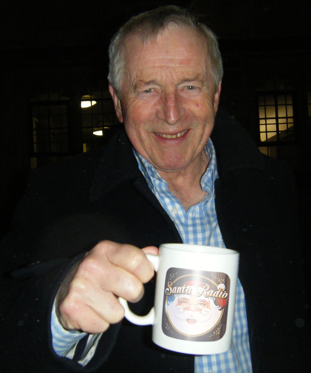 Jonathan Dimbleby - British presenter - Santa Radio Mugshot