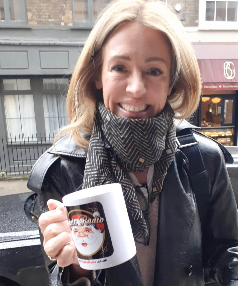 Kat Deeley - TV presenter - Santa Radio Mugshot