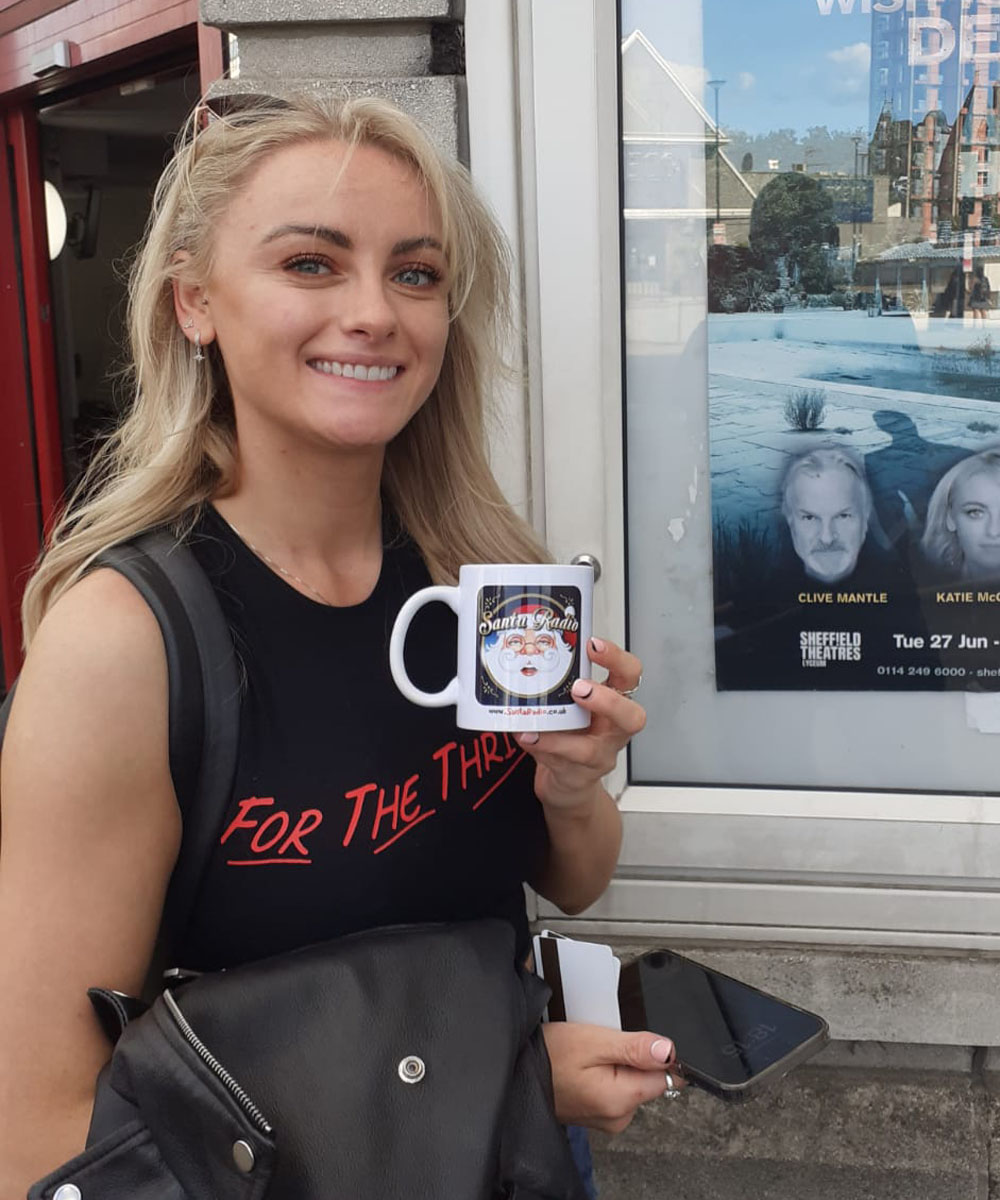 Katie McGlynn Actor - Santa Radio Celebrity Mugshots