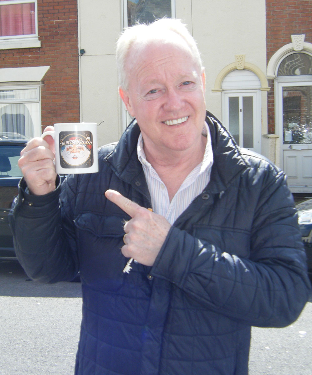 Keith Chegwin Television presenter - Santa Radio Celebrity Mugshots