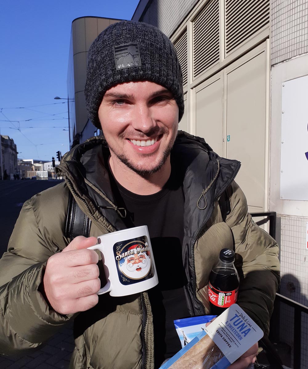 Kieron Richardson - Actor - Santa Radio Mugshot