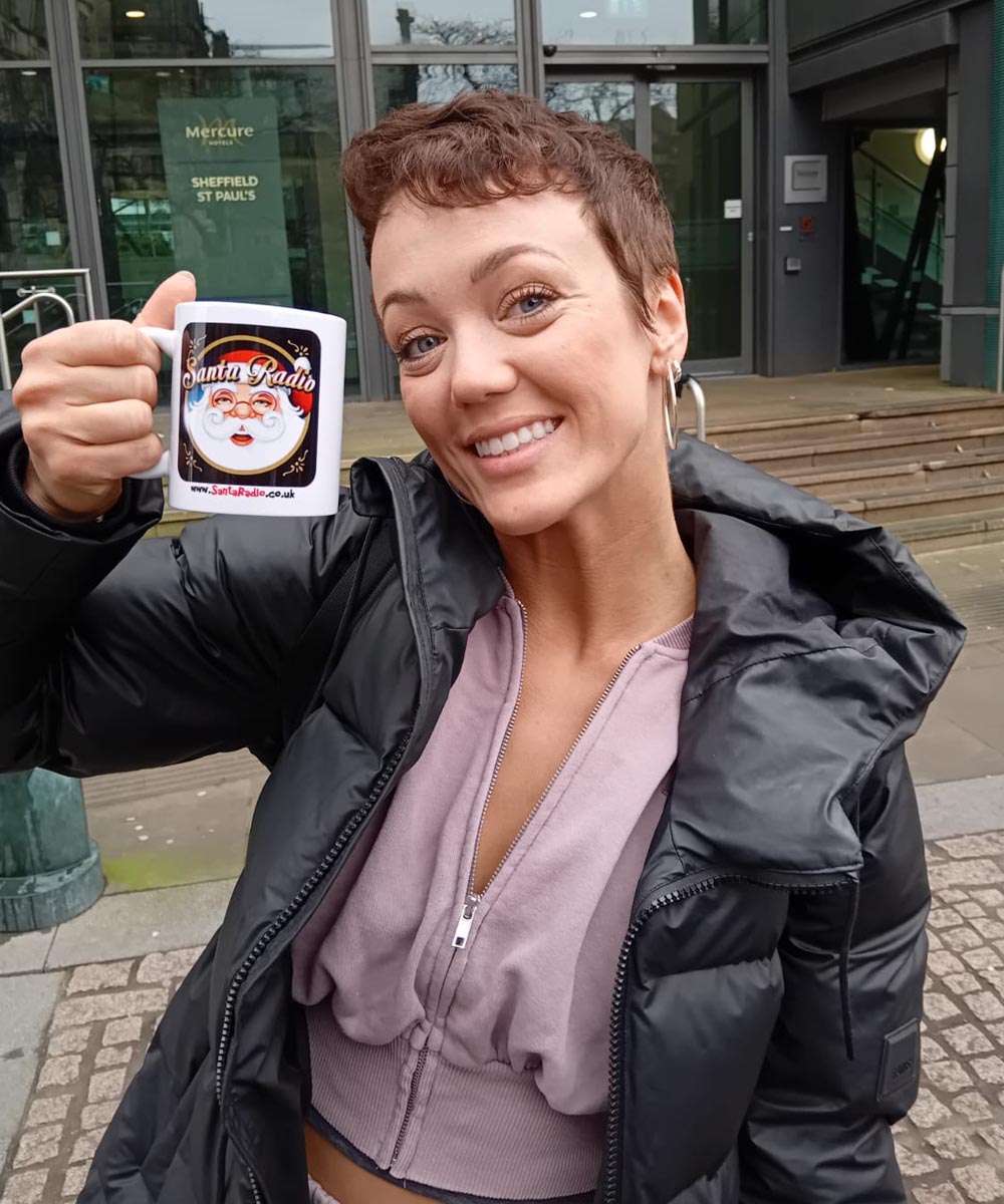 Lauren Oakley - Santa Radio Celebrity Guest Mugshot