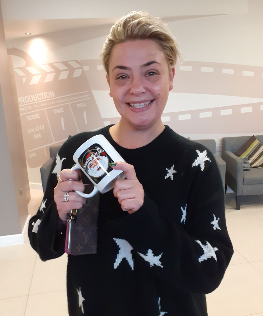 Lisa Armstrong - MakeUp and Celeb Ex - Santa Radio Mugshot