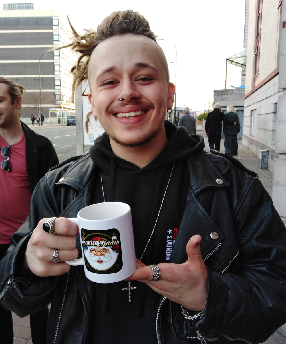 Luke Friend - Singer - Santa Radio Mugshot