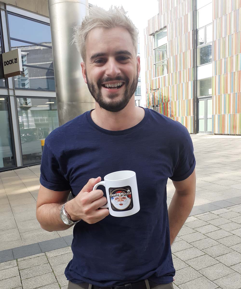 Luke Kempner - Comedian - Santa Radio Mugshot