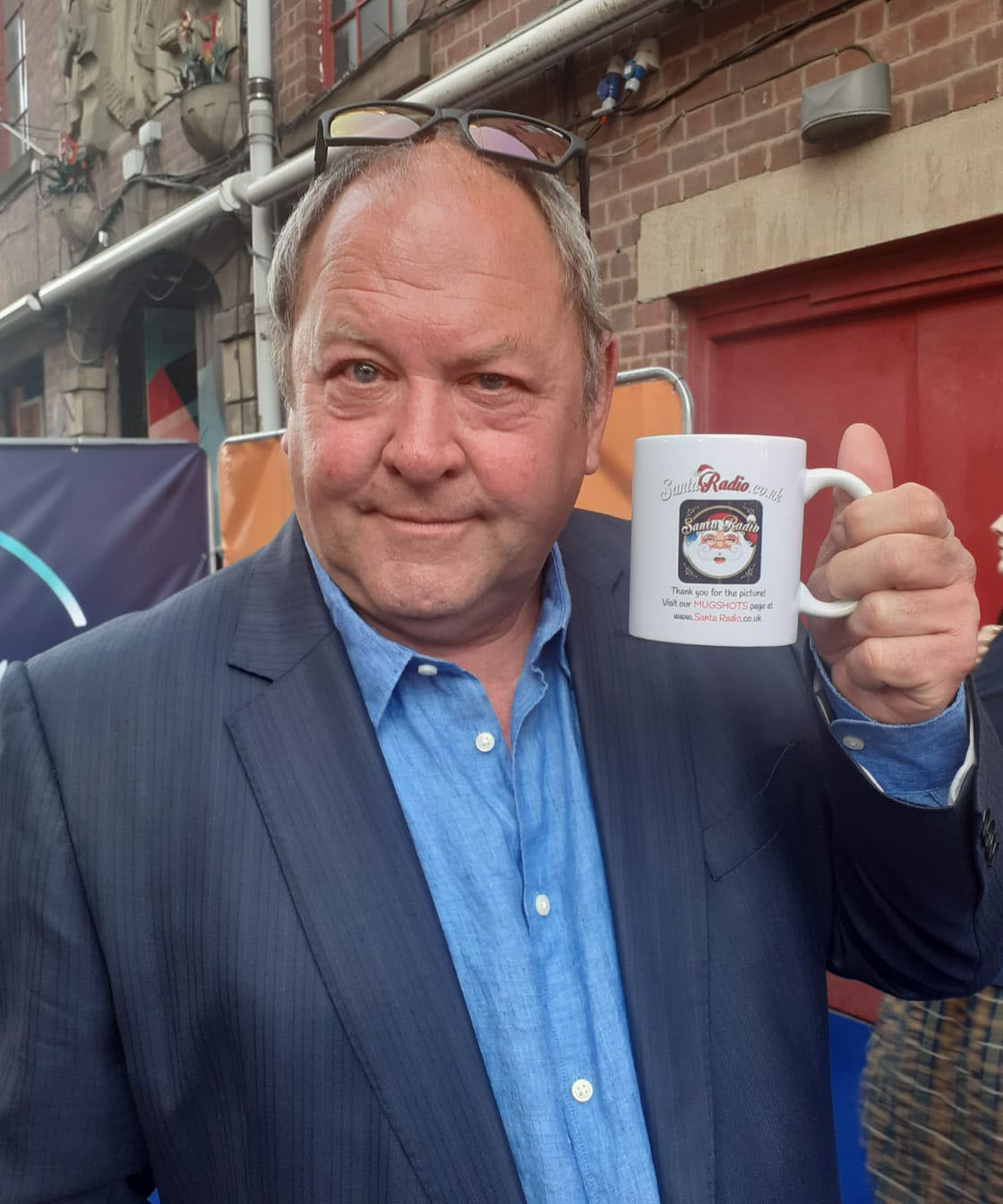 Mark Addy Actor - Santa Radio Celebrity Mugshots