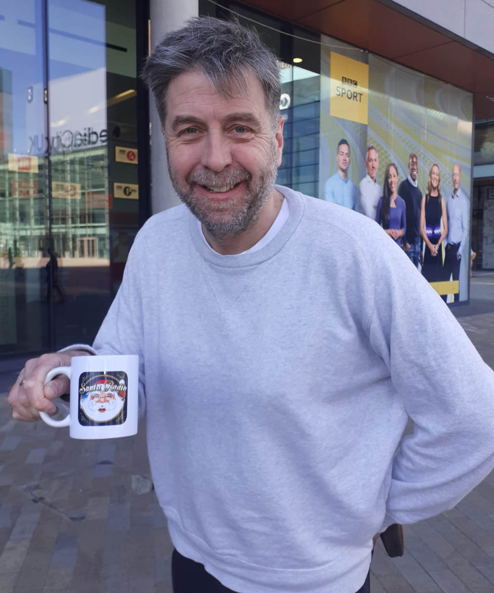 Mark Chappers Radio Presenter - Santa Radio Celebrity Mugshots