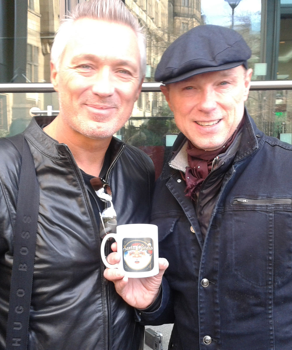 Martin Kemp Actor & Singer - Santa Radio Celebrity Mugshots