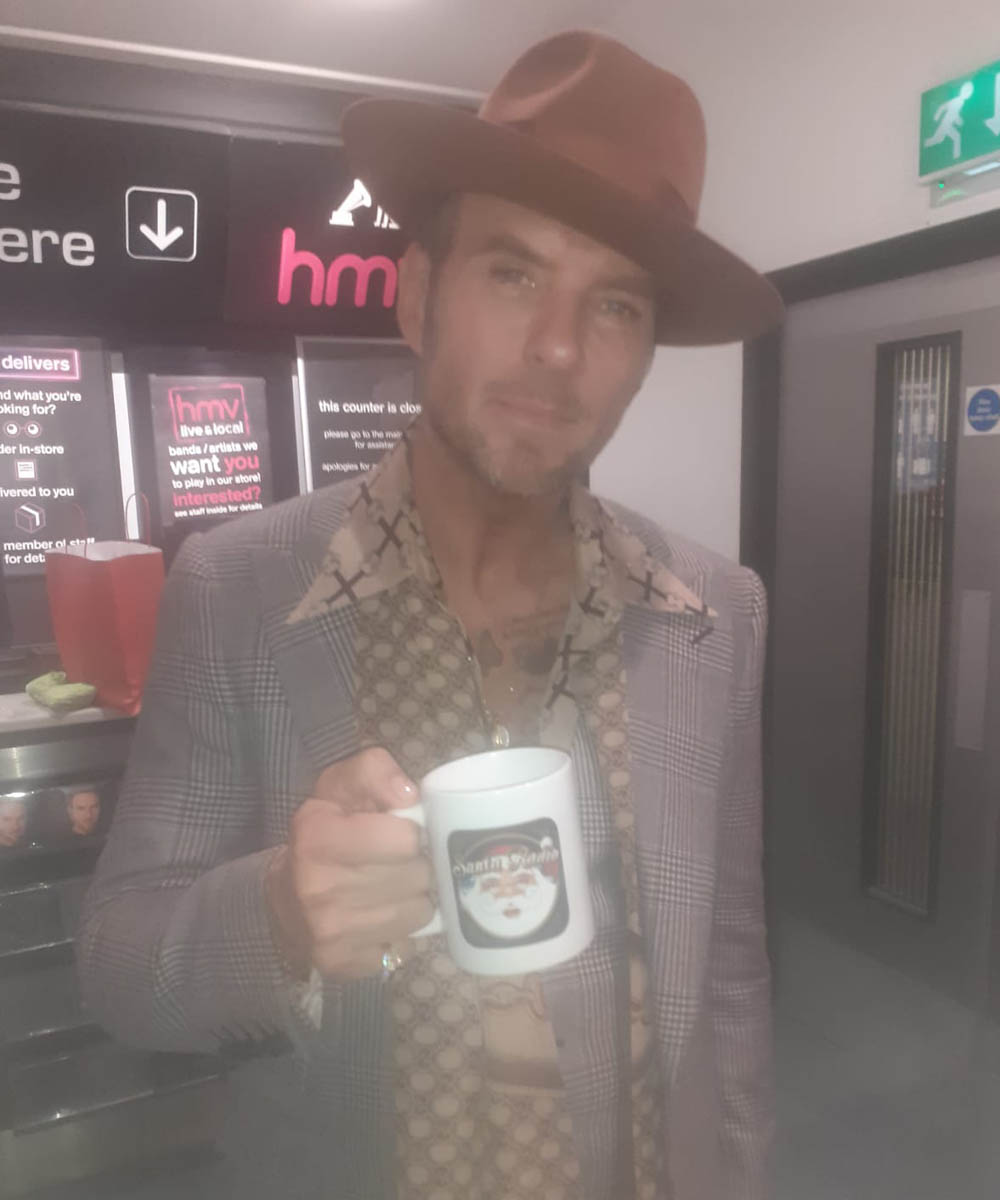 Matt Goss - Singer - Santa Radio Mugshot