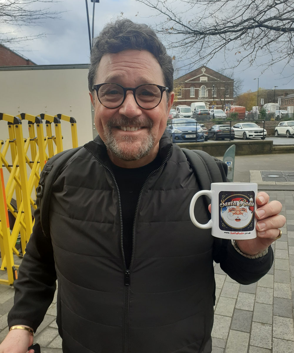 Michael Ball Singer - Santa Radio Celebrity Mugshots