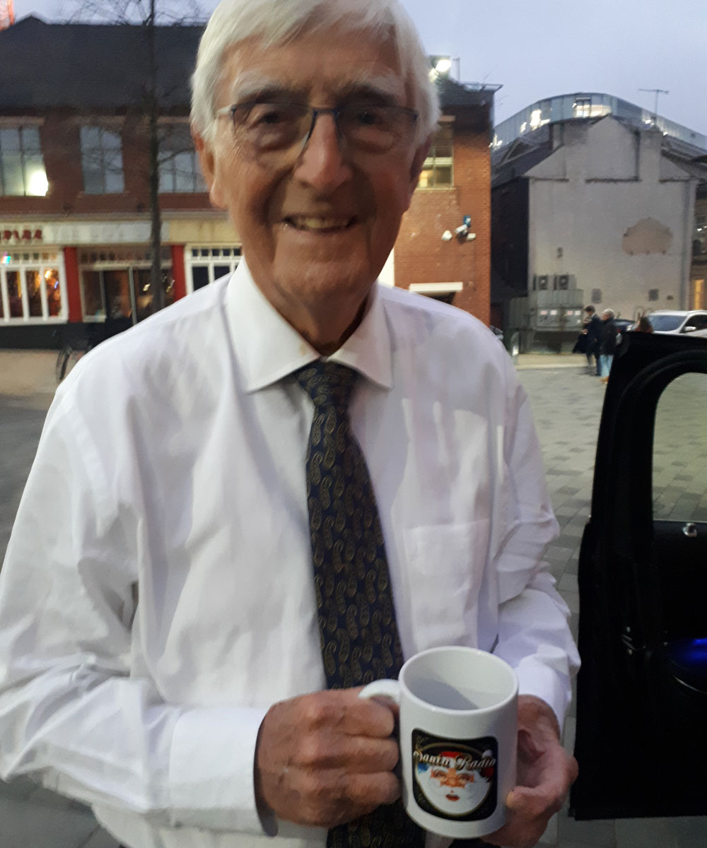 Michael Parkinson - Broadcaster - Santa Radio Mugshot