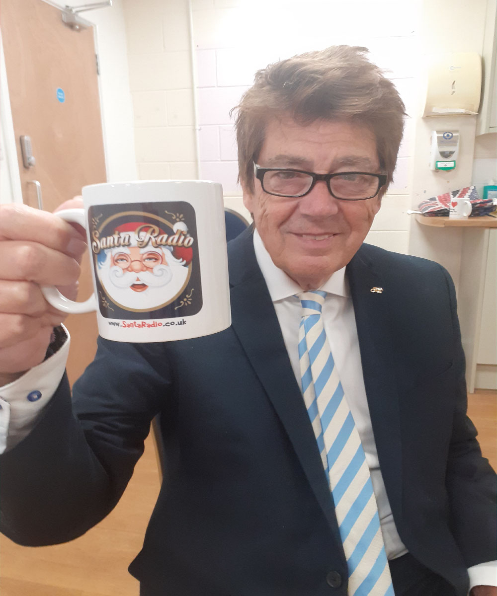 Mike Read - Radio Presenter - Santa Radio Mugshot