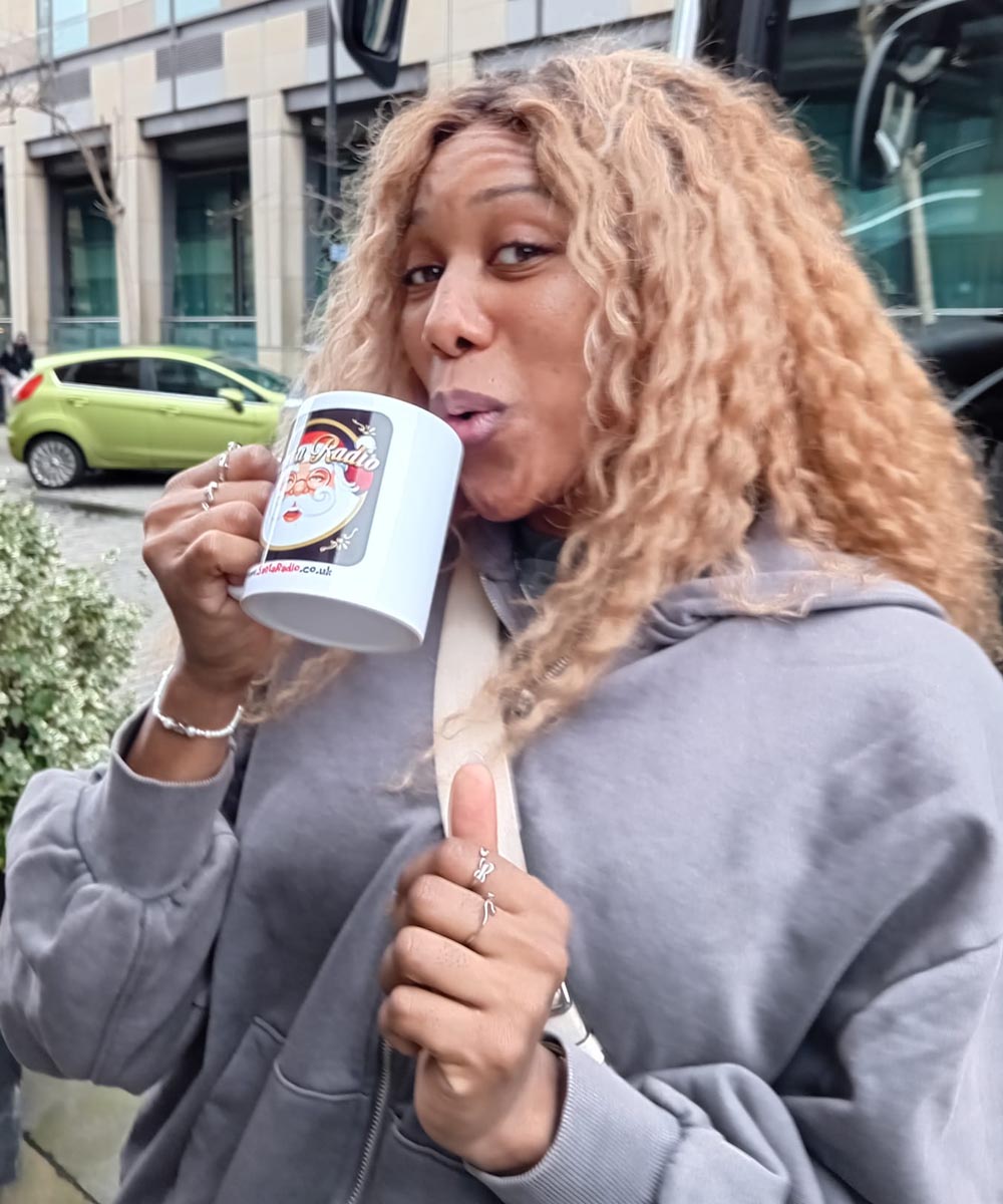 Montell Douglas Olympian & Gladiator “FIRE” - Santa Radio Celebrity Mugshots