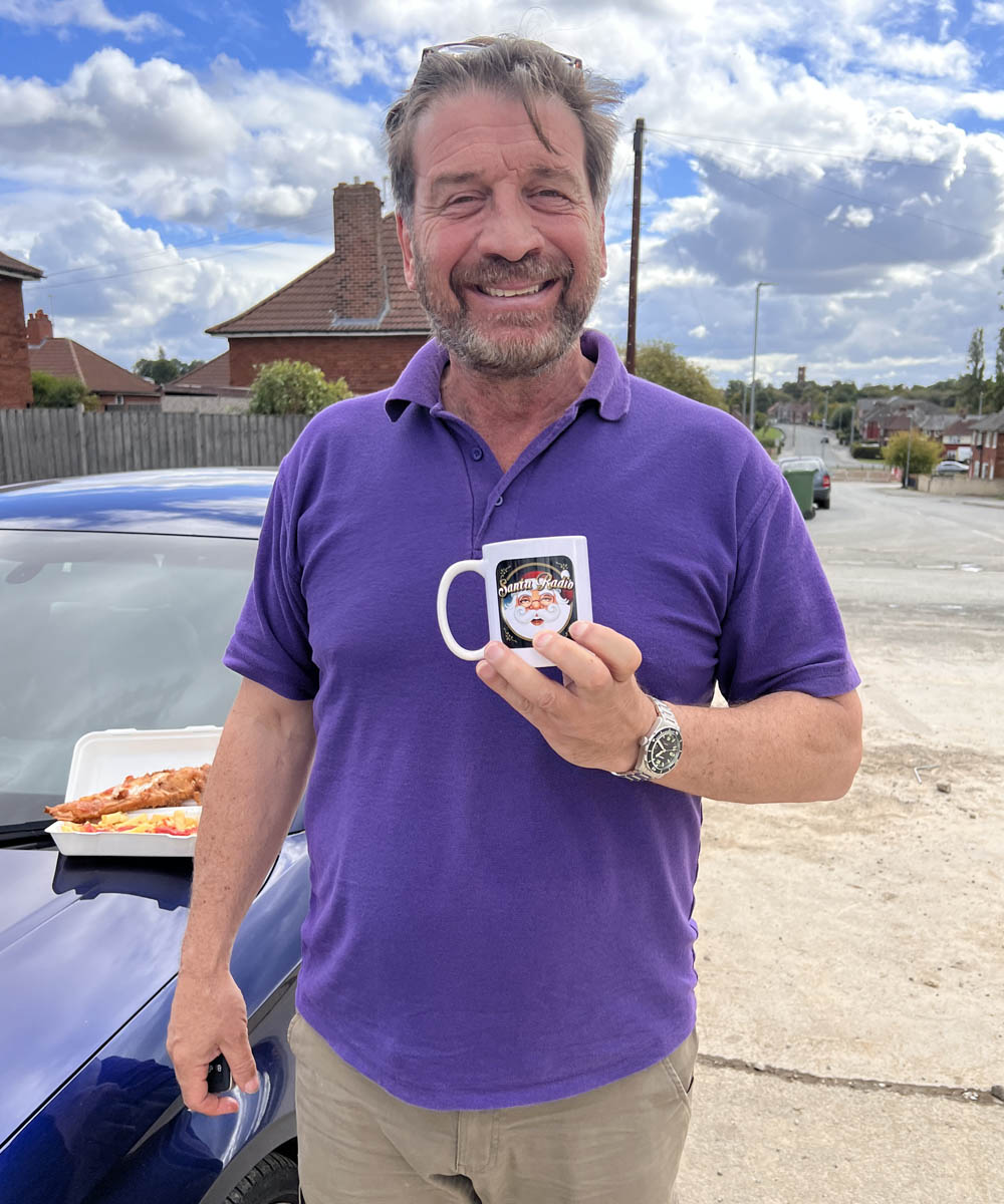 Nick Knowles - TV Personality - Santa Radio Mugshot