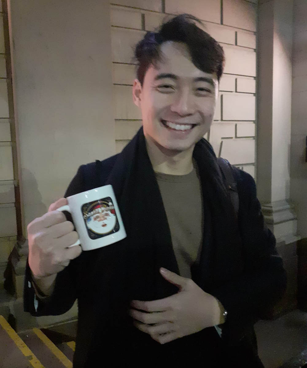 Nigel NG - Comedian - Santa Radio Mugshot