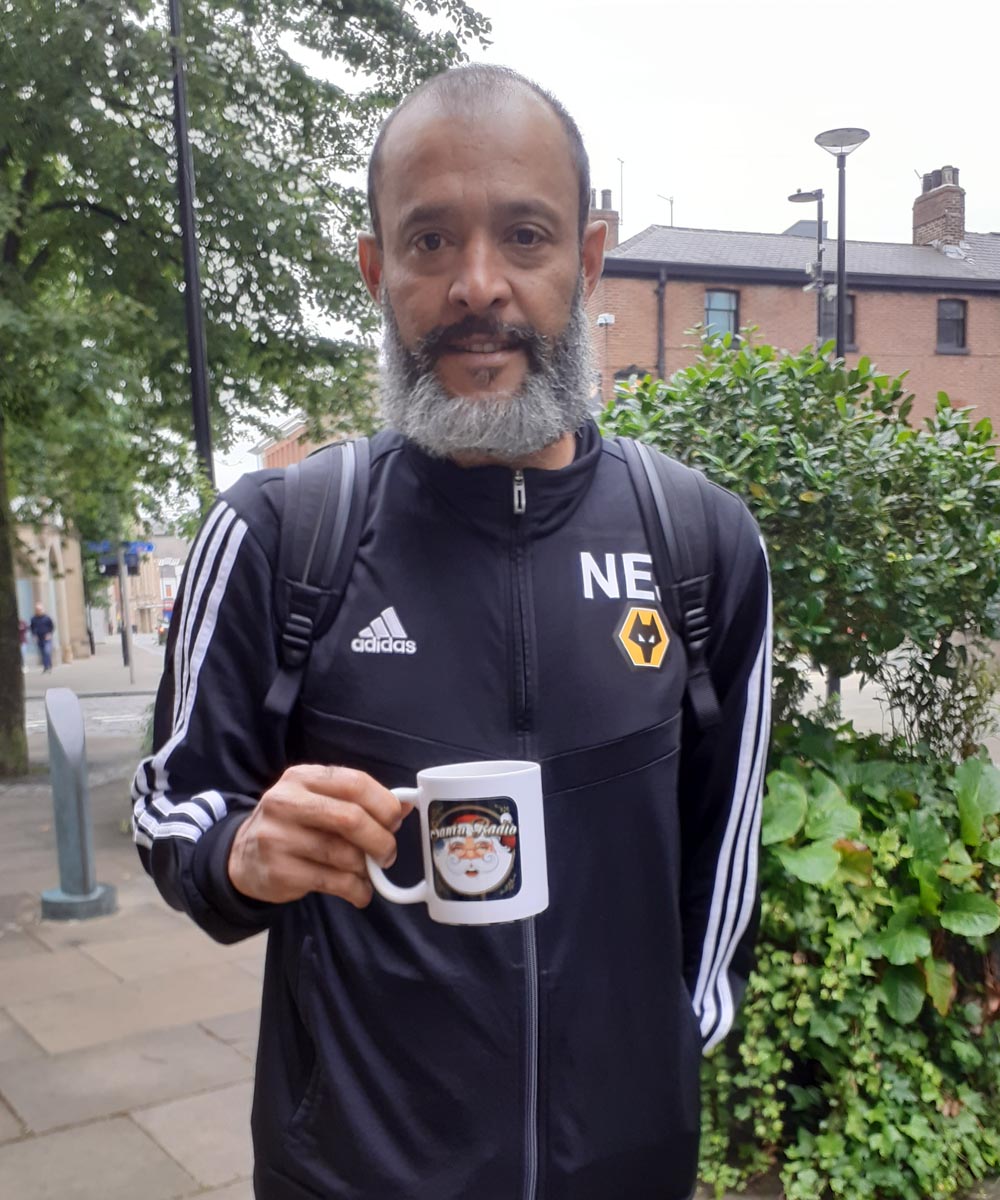 Nuno Espirito Santo - Wolves Football Manager - Santa Radio Mugshot