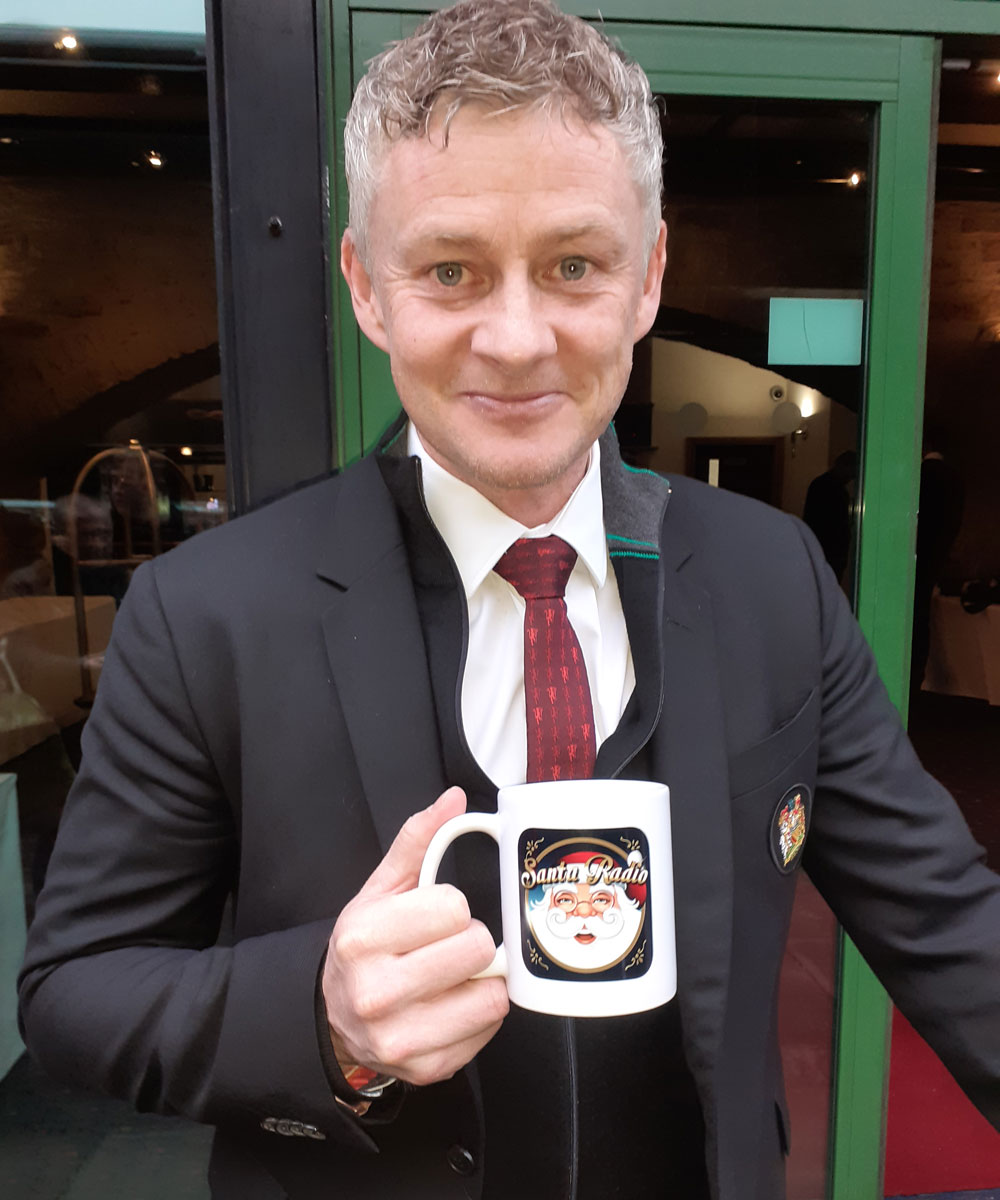 Ole Gunnar Solskaer - Football Manager - Santa Radio Mugshot