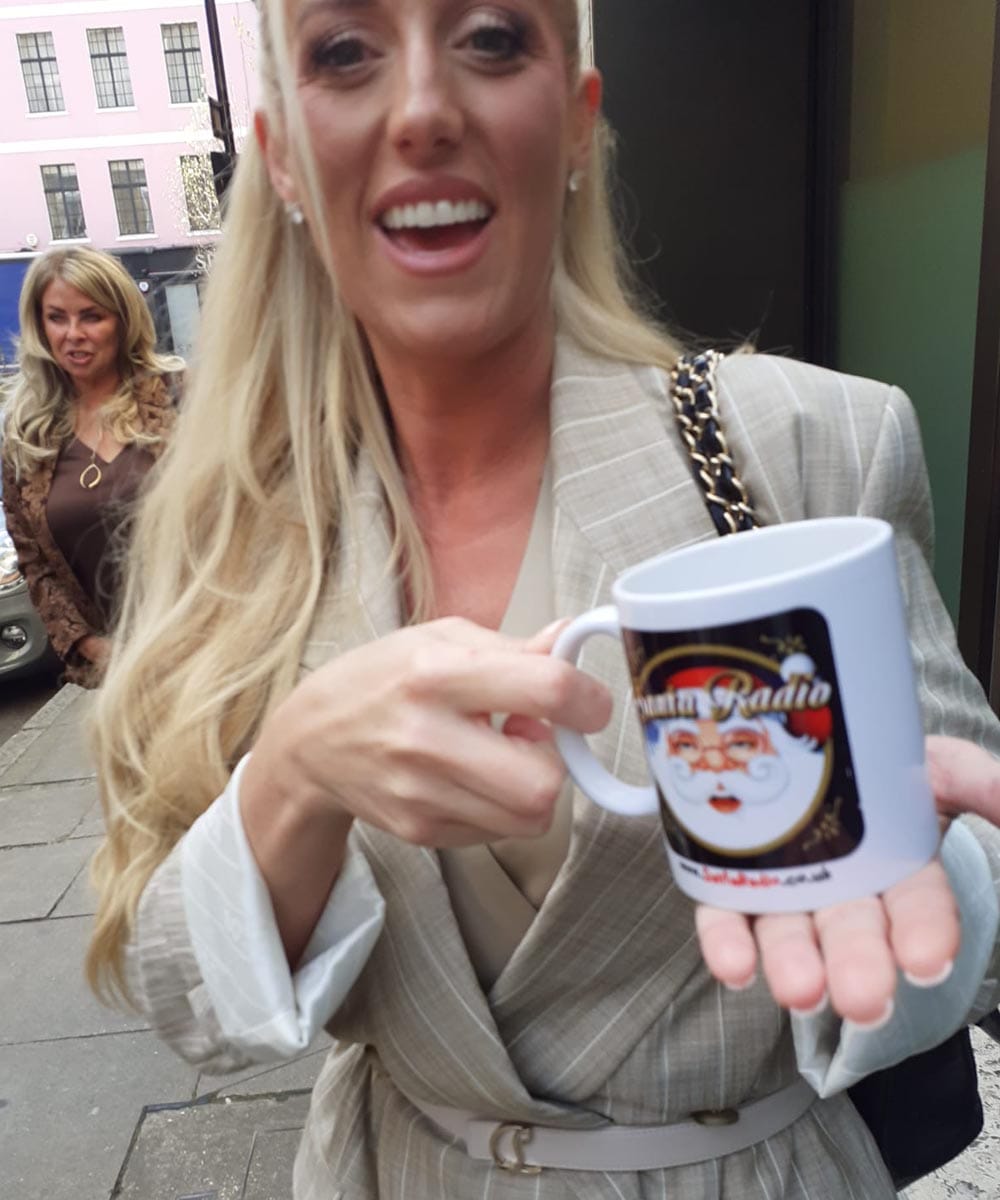 Paris Fury - Santa Radio Celebrity Guest Mugshot