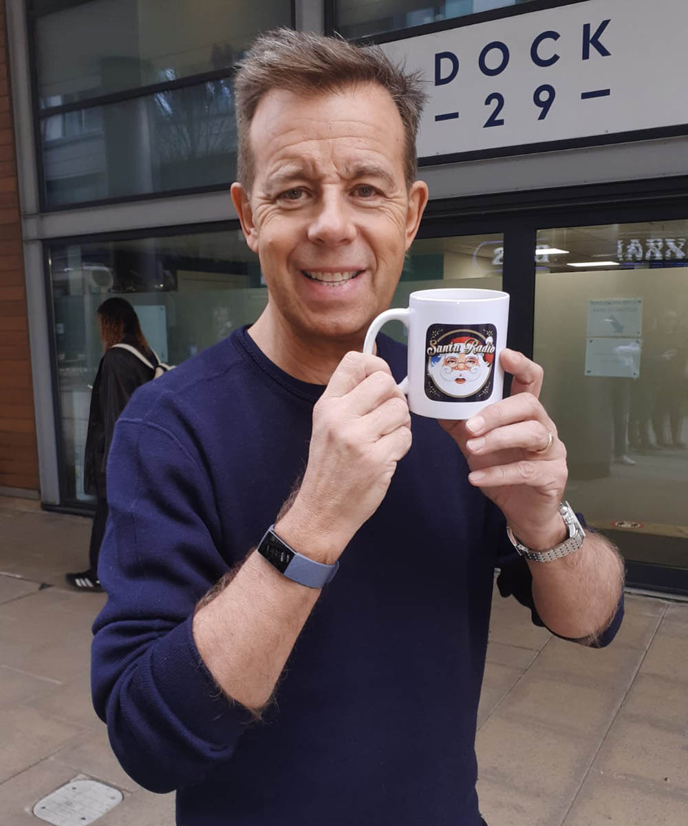 Pat Sharp Radio Presenter - Santa Radio Celebrity Mugshots