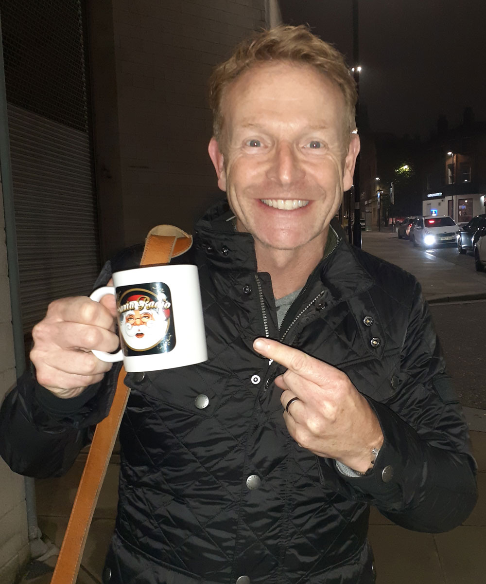 Paul Hendy - TV presenter - Santa Radio Mugshot