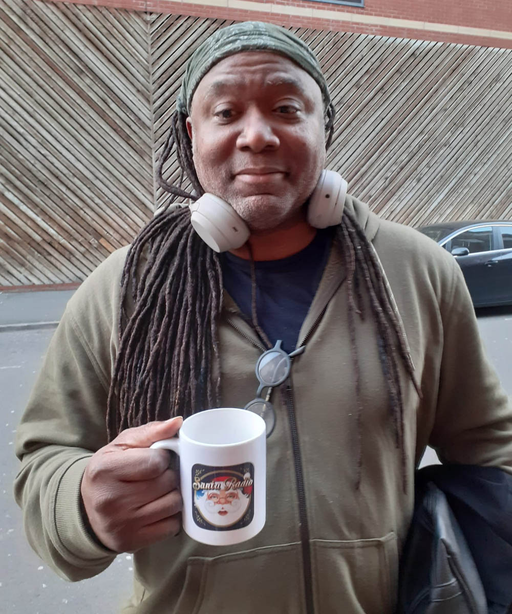 Reginald D Hunter Comedian - Santa Radio Celebrity Mugshots