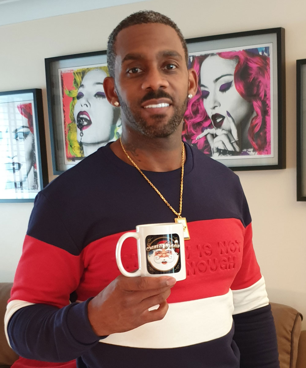 Richard Blackwood - Actor - Santa Radio Mugshot