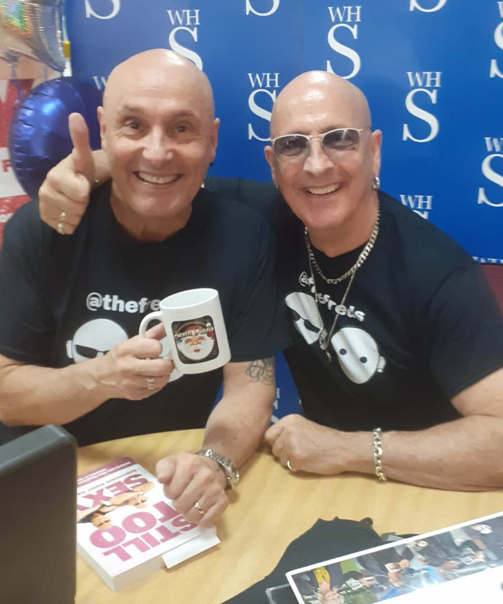 Right Said Fred Singers - Santa Radio Celebrity Mugshots