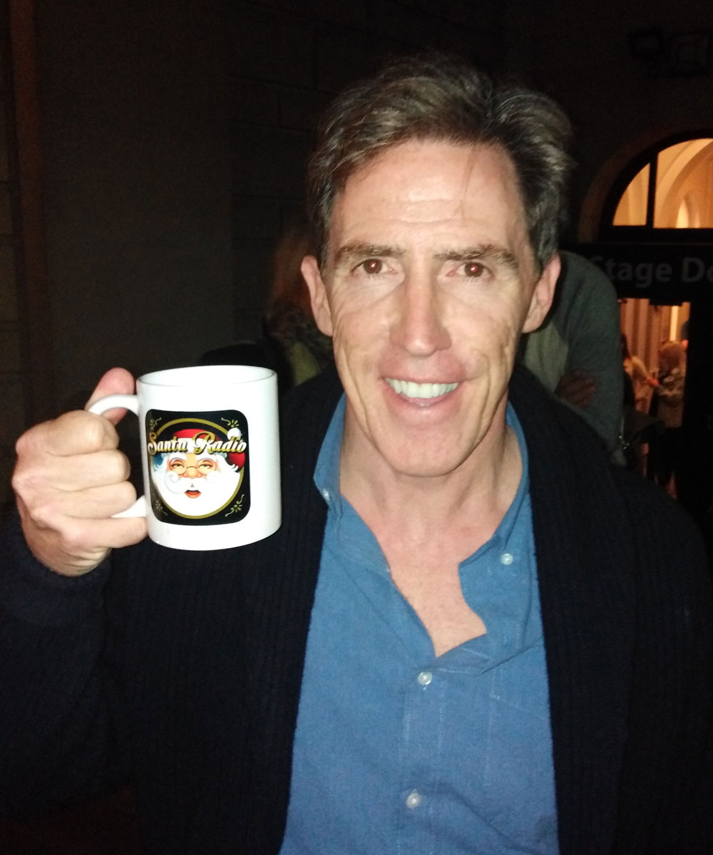 Rob Brydon - Comedian - Santa Radio Mugshot