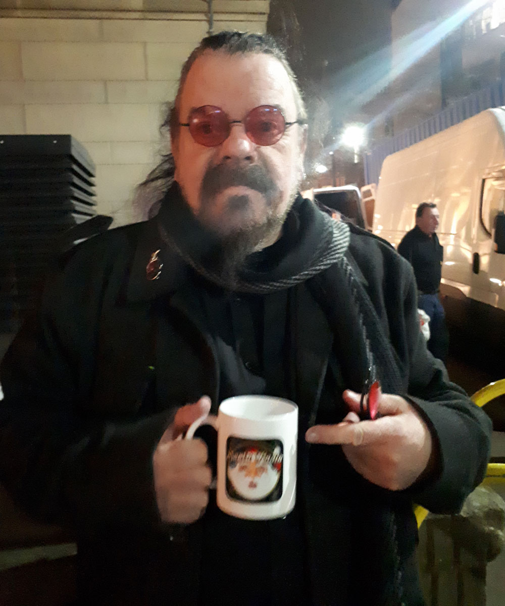 Roy Wood - Singer & Musician - Santa Radio Mugshot