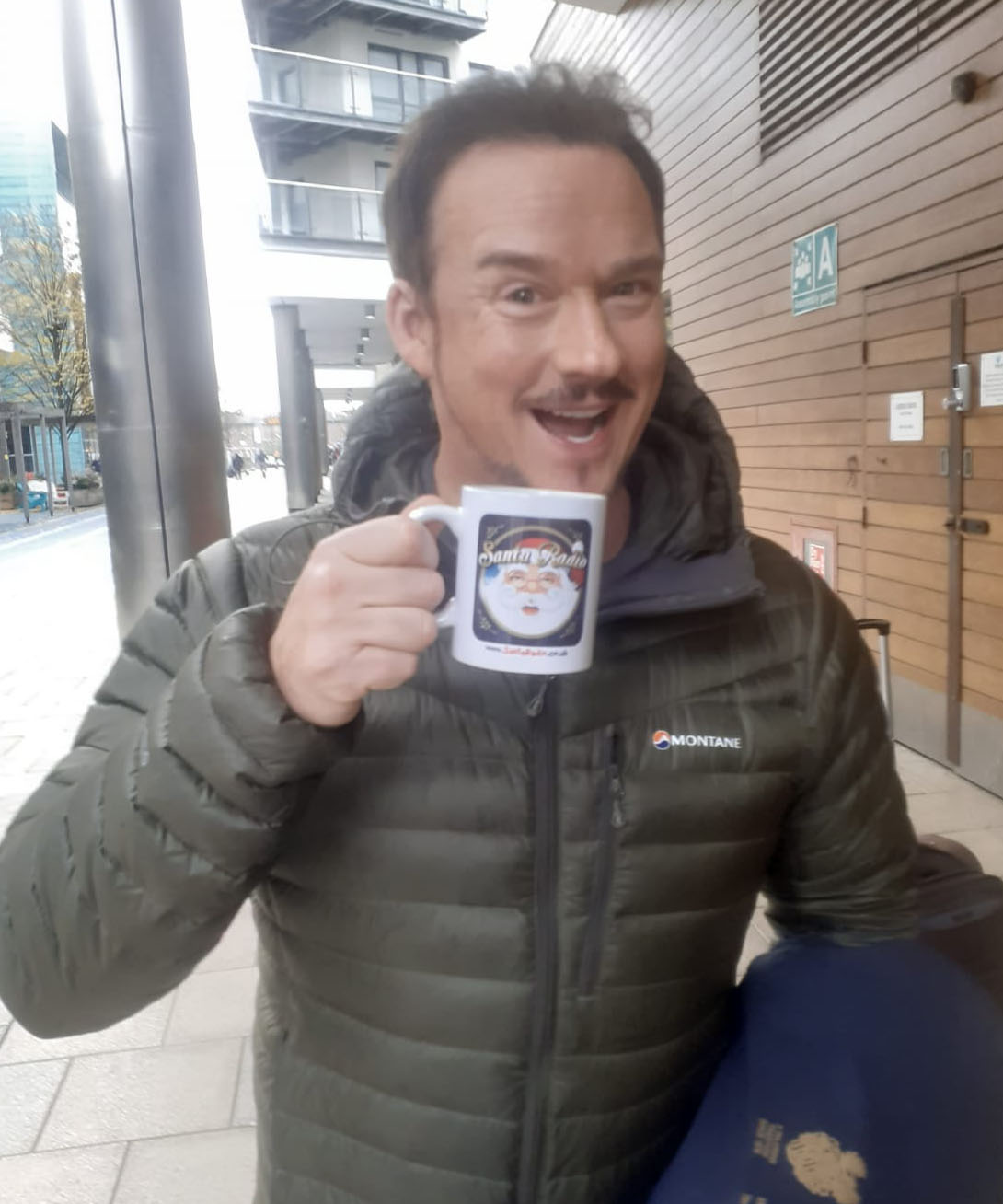 Russell Watson - Singer - Santa Radio Mugshot