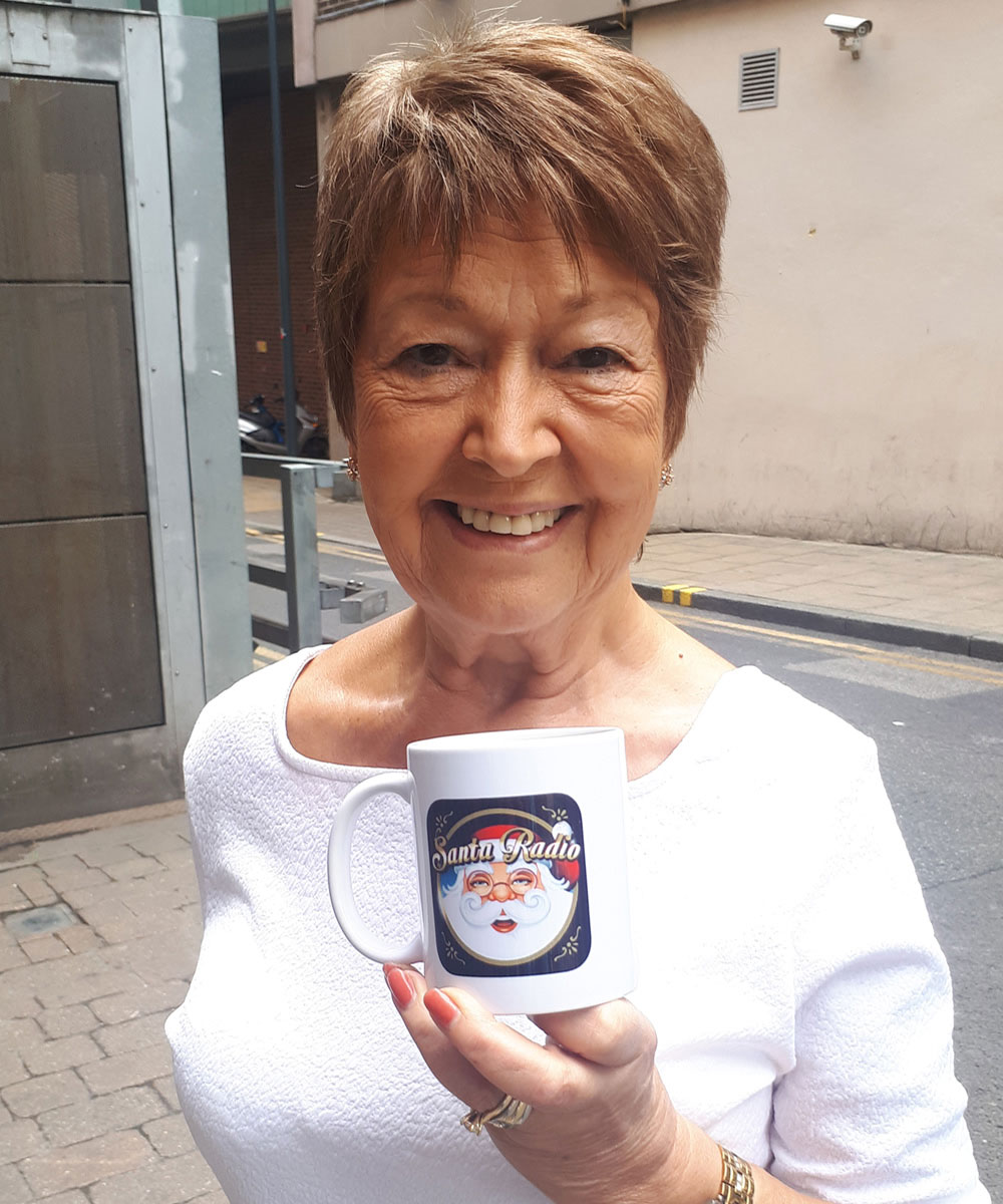 Ruth Madoc - Hi-Di-Hi Actress - Santa Radio Mugshot