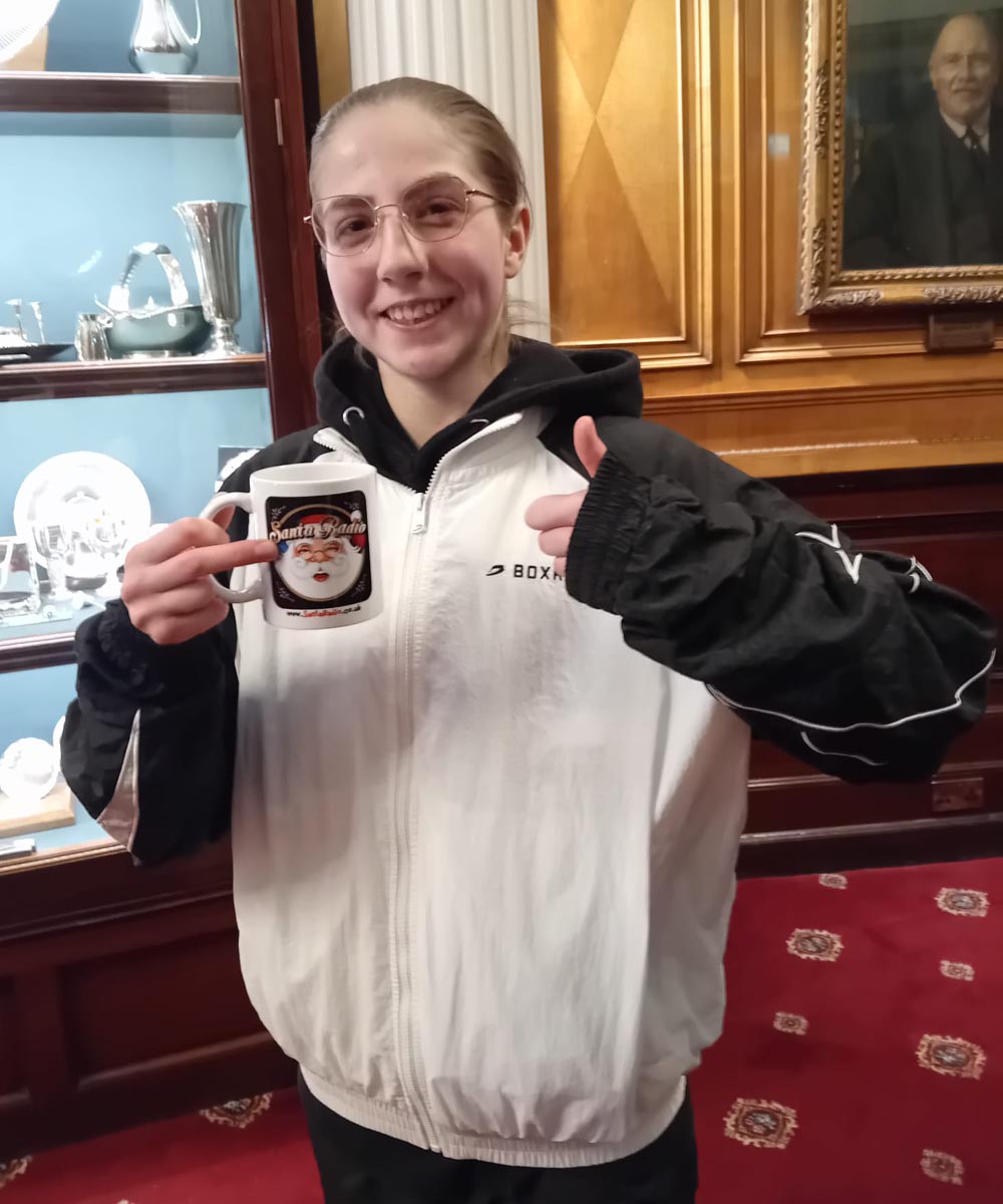 Sam Lightfoot Boxer - Santa Radio Celebrity Mugshots