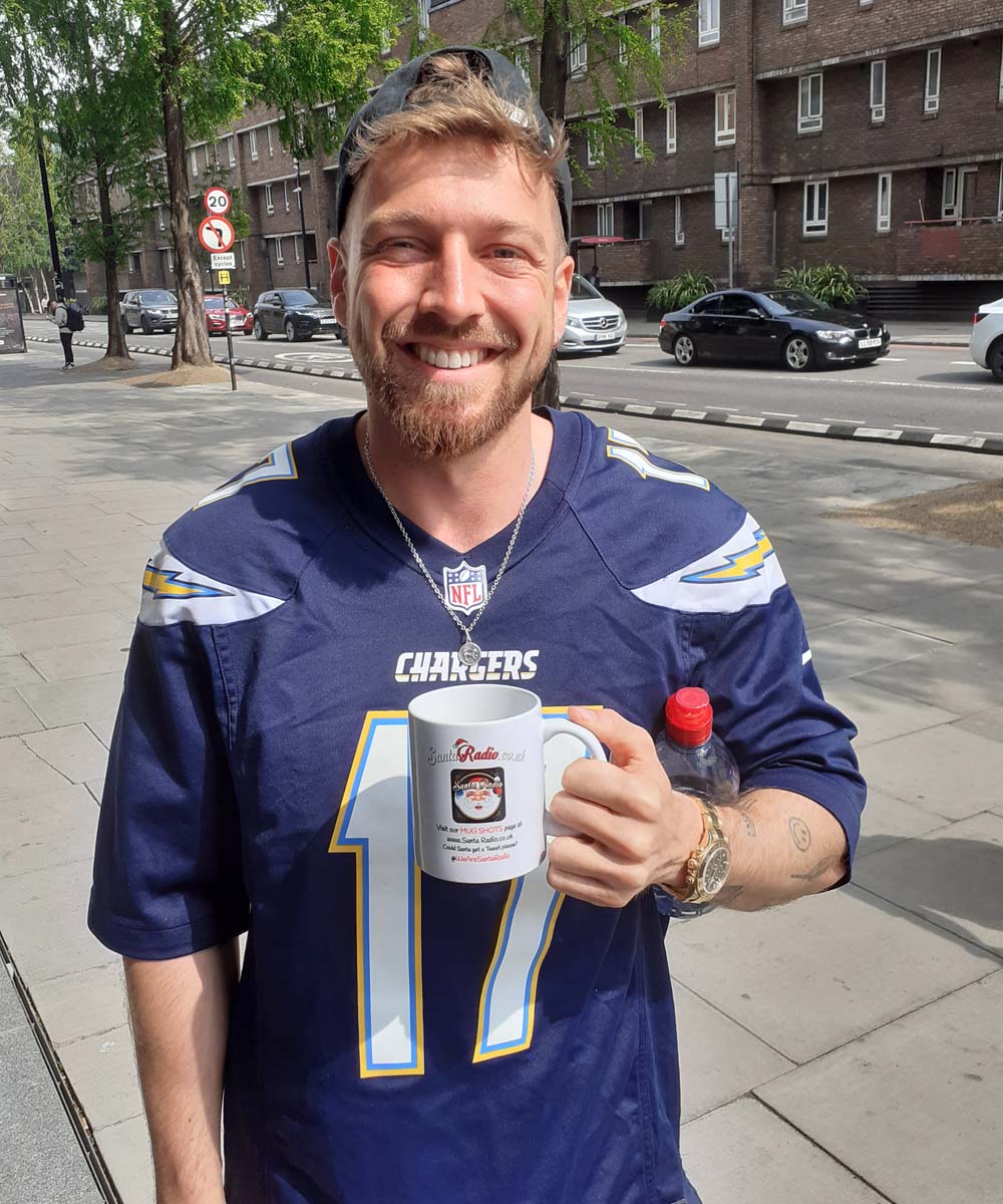 Sam Thompson - DJ - Santa Radio Mugshot