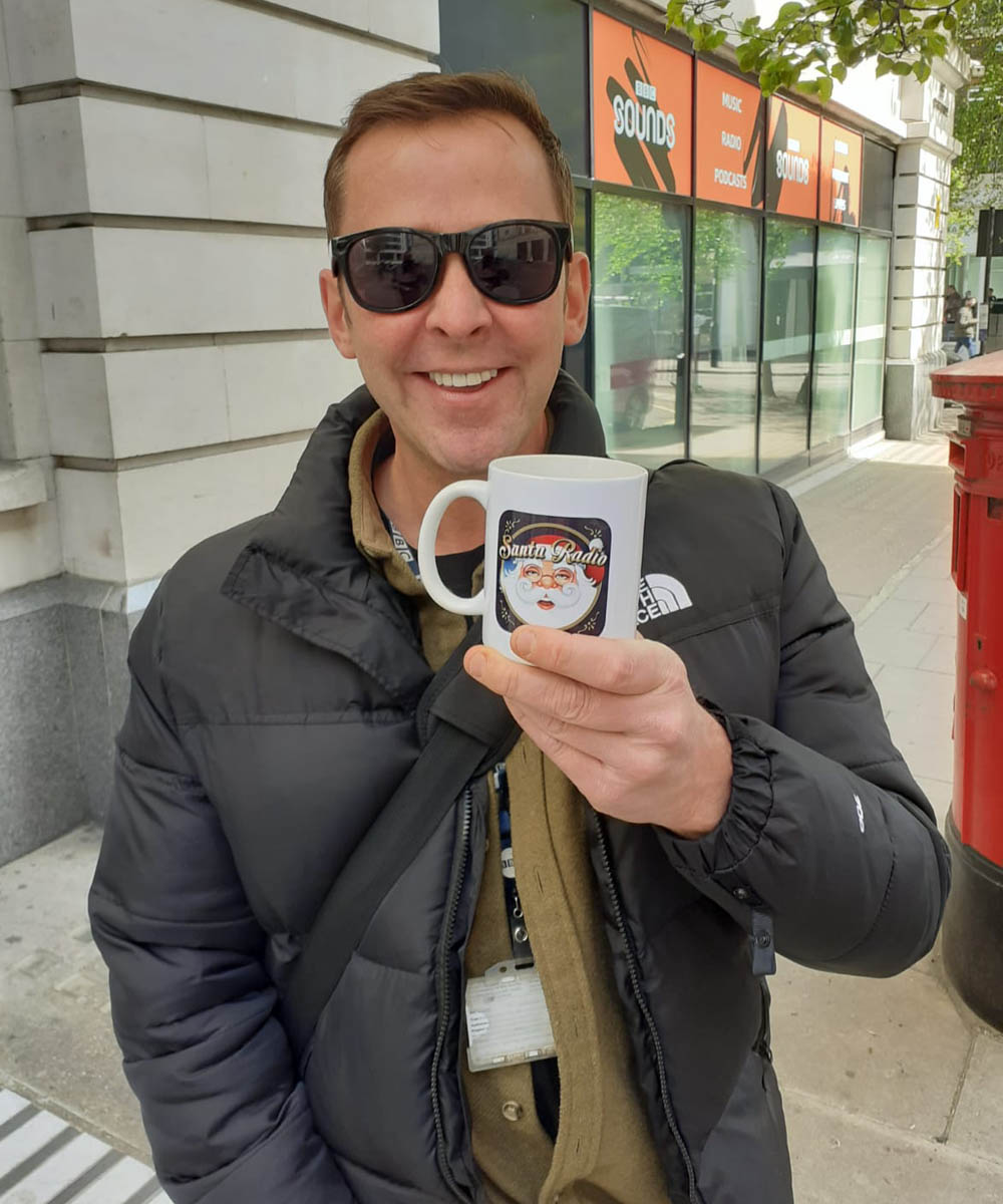 Scott Mills Radio Presenter - Santa Radio Celebrity Mugshots