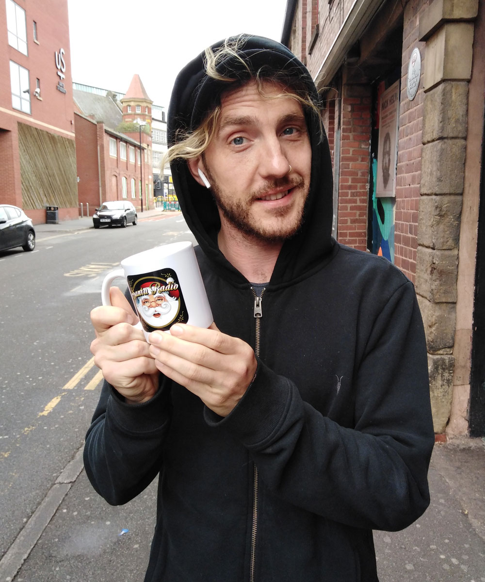 Seann Walsh - Comedian - Santa Radio Mugshot