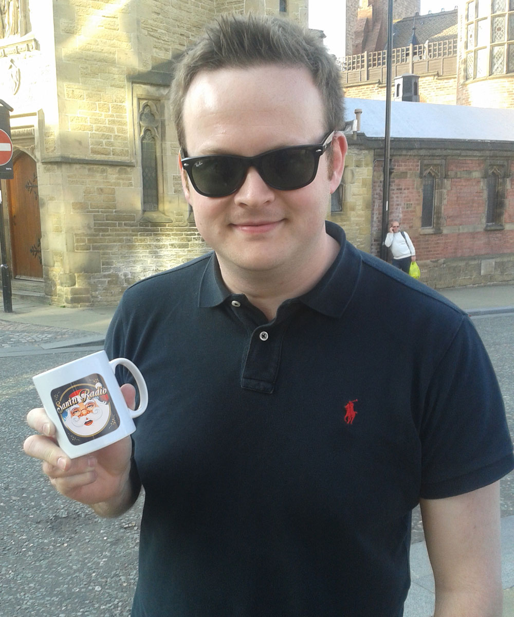 Shaun Murphy - English snooker player - Santa Radio Mugshot