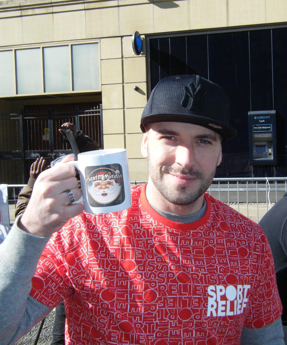 Shayne Ward - Actor - Santa Radio Mugshot