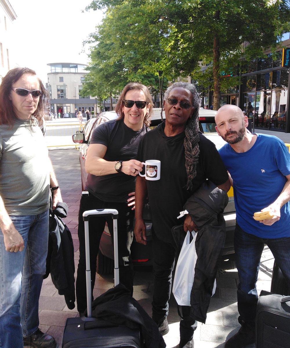 Showaddywaddy Band Band - Santa Radio Celebrity Mugshots