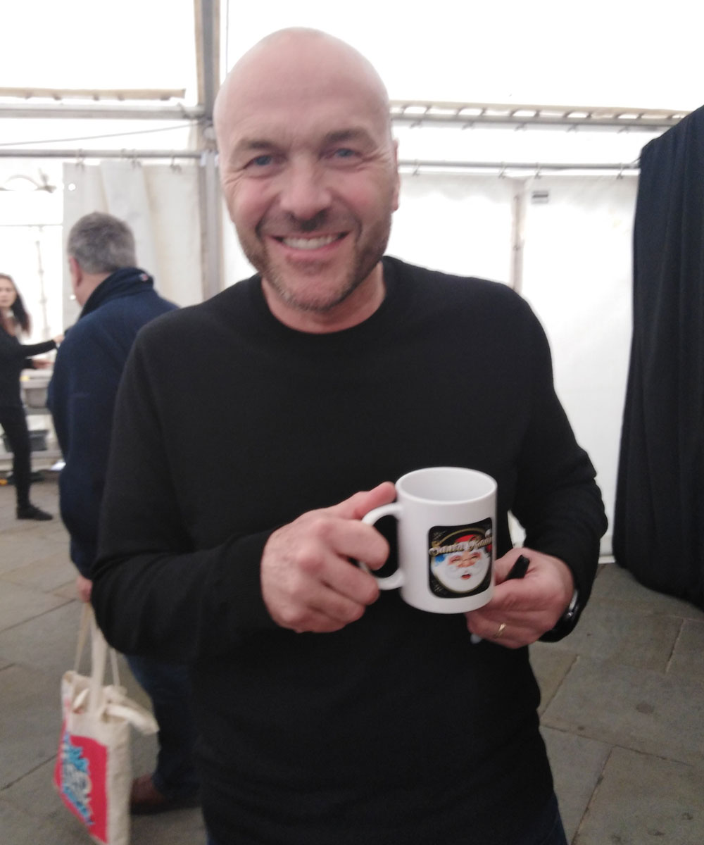 Simon Rimmer Cook & Presenter - Santa Radio Celebrity Mugshots