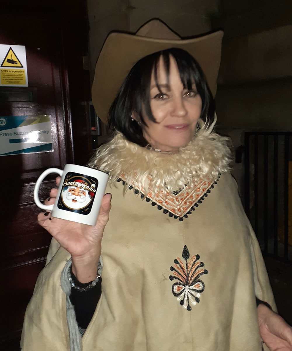 Siobhan Fahey Singer - Santa Radio Celebrity Mugshots