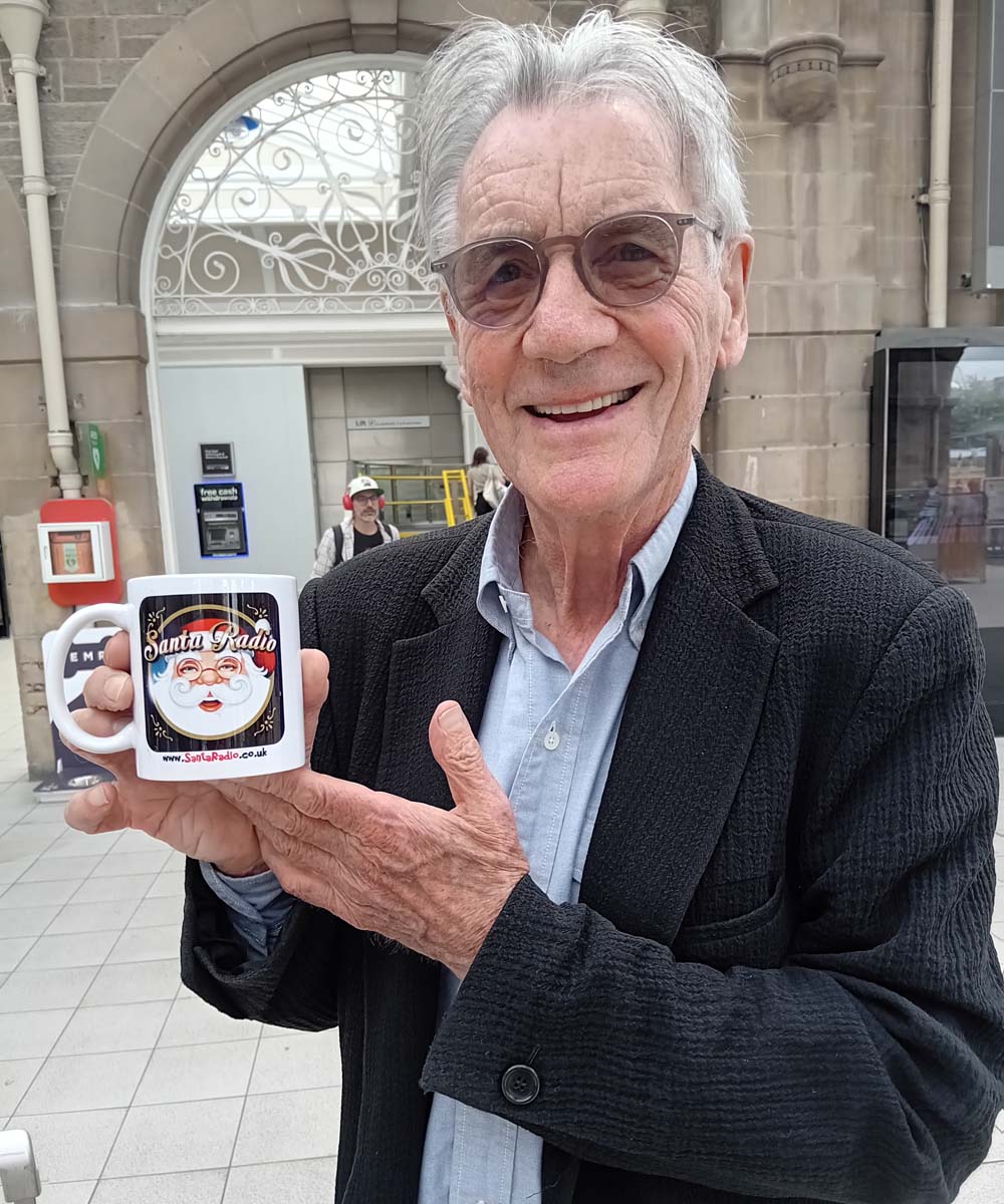 Sir Michael Palin TV Personality - Santa Radio Celebrity Mugshots