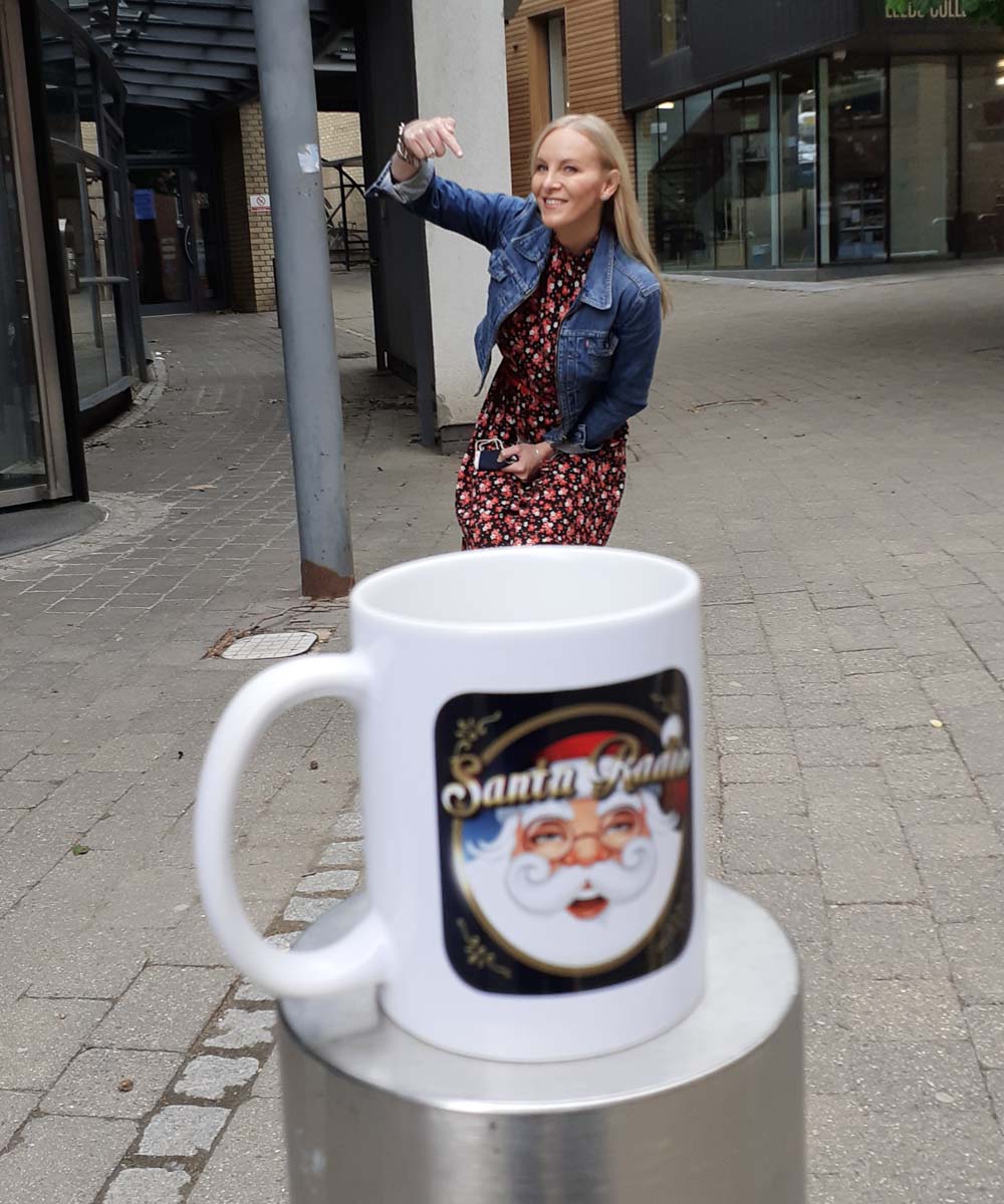 Stephanie Hirst Radio Presenter - Santa Radio Celebrity Mugshots